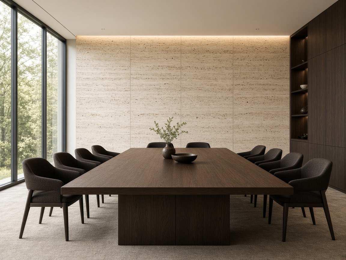 Empty meeting room — process for a trade partnership